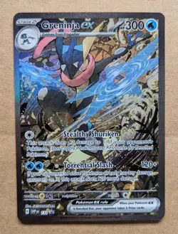 Pokemon TCG Greninja EX SVP132 Black Star Promo - Image 1