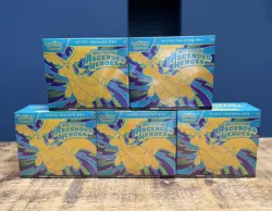 Pokemon Ascended Hero’s Elite Trainer Box ETB New/Sealed Same Day Dispatch X5 🌟 - Image 1