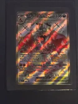 Pokemon Charizard ex SVP074 Shiny Paldean Fates Black Star Promo NM - Image 3