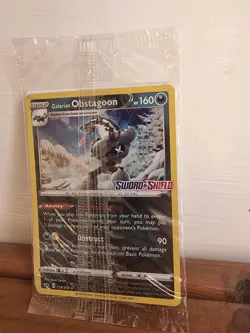 Pokemon TCG Galarian Obstagoon 119/202 Sword And Shield - Image 1