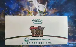 Scarlet Violet 151 Pokemon Center Elite Trainer Box Exclusive ETB ~ NEW SEALED - Image 2