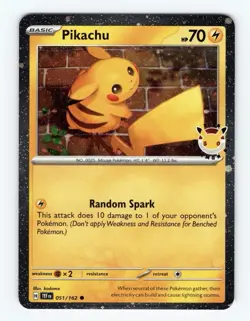 2026 Pikachu 051 Stamped Pokemon Day 30th Anniversary Promo - Image 1