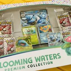 Pokemon TCG Scarlet & Violet 151 Blooming Waters Premium Collection Box - Image 2