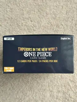 One Piece TCG OP09 Emperors in the New World Booster Box | English | Unsealed - Image 3
