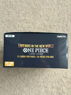 One Piece TCG OP09 Emperors in the New World Booster Box | English | Unsealed - Image 4