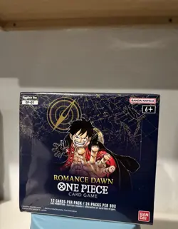 One Piece OP-01 Romance Dawn Booster Box BLUE BOTTOM English Wave One NEW SEALED - Image 2