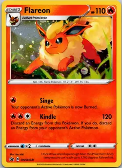 Flareon - Promo SWSH: Sword & Shield Promo Cards SWSH041 NM - Image 1