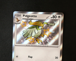 Pokemon Card TCG - Pidgeotto 197/091 - Paldean Fates - Baby Shiny Rare - NM ⭐ - Image 2