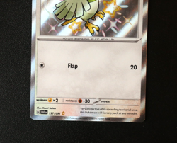 Pokemon Card TCG - Pidgeotto 197/091 - Paldean Fates - Baby Shiny Rare - NM ⭐ - Image 3