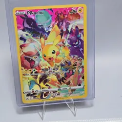 Pikachu Secret Rare 160/159 Full Art Crown Zenith Pokemon Card 2023 English - Image 1