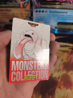 Pokemon Karte Card carddass Monsters collection Red 1996 japanese Lickitung Gd- - Image 4