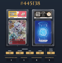 Gotsumon – BT14-009 Regionals Champion Set – ACE Grade 10 – Digimon Card Game - Image 4