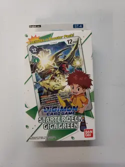 Digimon Card Game TCG: Starter Deck GIGA GREEN English NEW SEALED Free Shipping - Image 1