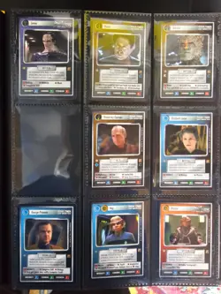 Star Trek CCG 1E Rules of Acquisition (RoA) Full RARE 50-Card Set + C/UC Extras - Image 3