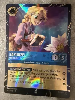 Disney Lorcana Card Donald Duck & Rapunzel - Image 3