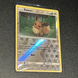 Eevee 166/236 Cosmic Eclipse Reverse Holo Common Pokemon Card - NM/M * - Image 4