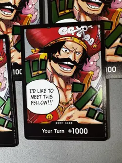 Gol. D. Roger DON!! Foil One Piece TCG OP13 Card Lot Of 10 - Image 2