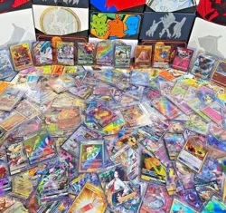 Pokemon Card Lot 4 ULTRA RARE + 150 OFFICIAL TCG | FULL ART | SR | ENG or JPN - Image 1