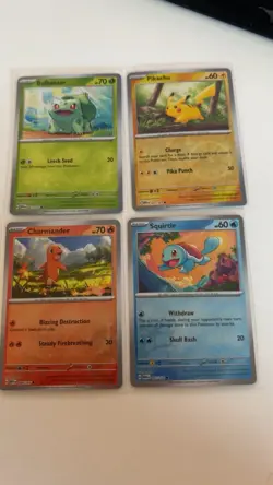 Pokemon TCG - 151 Mini Tins Promo - 4 x Promo Cards - Image 1