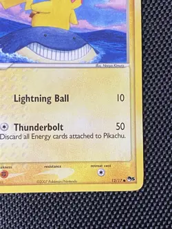 Pikachu Pop Series 5 12/17 Common Non-Holo Promo Card - Image 4