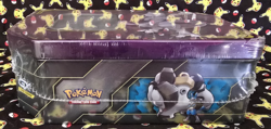 Pokemon TCG: Mewtwo & Mew GX Tag Team Power Partnership Tin Factory Sealed - Image 4