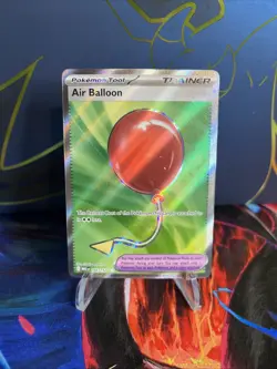 Pokemon TCG Mega Evolutions Air Balloon Ultra Rare Full Art #166/132 - Image 1