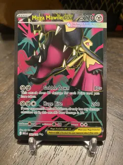 Pokemon TCG Mega Mawile EX 162/132 Mega Evolutions Ultra Rare NIM - Image 1