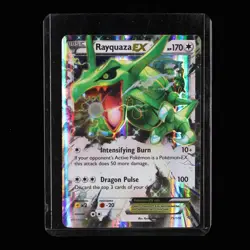 Pokemon TCG Rayquaza EX 75/108 Roaring Skies Holo - Image 1