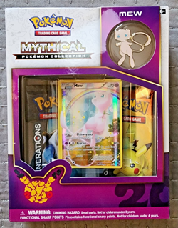 NEW Pokemon TCG: Mythical Collection - Generations - Mew - 20th Anniversary - Image 1