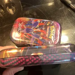 Nintendo Pokemon Mega Heroes Mini Tin Blastoise & Garchomp 2025 TCG Collectible - Image 3