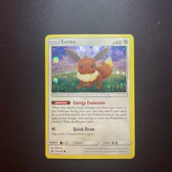EEVEE | Pokemon TCG 2017 | (Sun & Moon Set ) Cosmos Holo Foil # 101/149 - Image 1