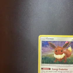 EEVEE | Pokemon TCG 2017 | (Sun & Moon Set ) Cosmos Holo Foil # 101/149 - Image 2