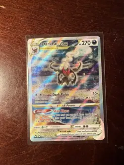 Pokemon Crown Zenith Galarian Gallery Darkrai VSTAR #GG50/GG70 NM - Image 1