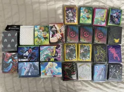 Pokemon TCG Accessory Lot - Deck Boxes & Sleeves - Image 1