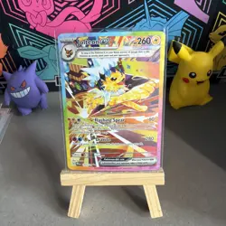 Jolteon ex 153/131 Pokemon Scarlet Violet Prismatic Evolutions Illustration Rare - Image 1