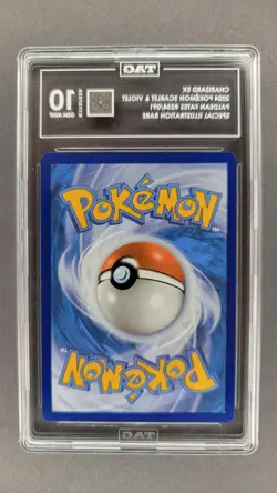 2024 Pokemon SV Paldean Fates PAF EN Charizard ex #234/091 TAG 10 - Image 2