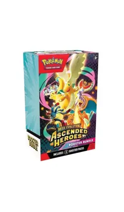 4x Pokemon TCG Mega Evolution: Ascended Heroes Booster Bundle PRESALE CONFIRMED - Image 3