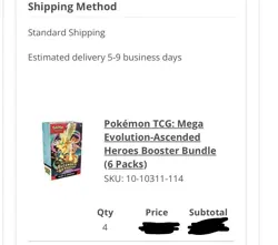 4x Pokemon TCG Mega Evolution: Ascended Heroes Booster Bundle PRESALE CONFIRMED - Image 5