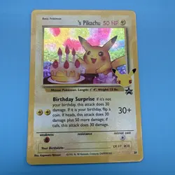 Birthday Pikachu 24 Pokemon Celebrations Classic Collection No Whitening Mint! - Image 3