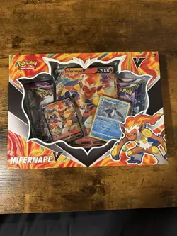 Pokemon TCG Infernape V Collection Box Sealed - FUSION STRIKE + LOST ORIGIN 820650851193 - Image 1
