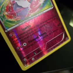 Pokemon TCG - DIANCIE - 71/119 - REVERSE HOLO RARE - XY PHANTOM FORCES 2014 - LP - Image 2