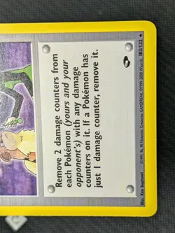 Erika's Kindness 103/132 - Gym Challenge Unlimited Rare Pokemon TCG NM - Image 5