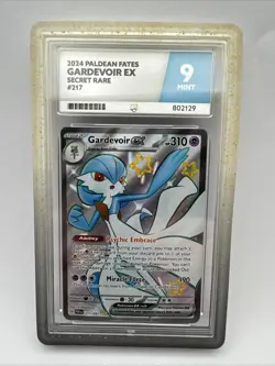 Gardevoir ex 217/091 Sv: Paldean Fates Holo Pokemon TCG Ace Grade Mint 9 - Image 1