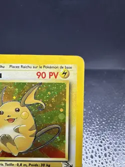 Pokemon TCG: Raichu 14/62 - Holo Rare - Fossil Unlimited - *HP* - Image 4