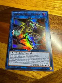 Quadborrel Dragon SDRR-EN043 1st Edition Ultra Rare LP + BONUS - Image 1