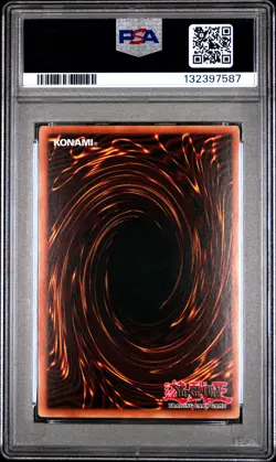 2003 YU-GI-OH! STARTER DECK: JOEY #001 RED-EYES B. DRAGON PSA 9 - Image 2