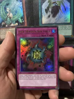 Yu-Gi-Oh Deck Devastation Virus LCKC-EN047 Ultra Rare Unlimited NM Condition - Image 1