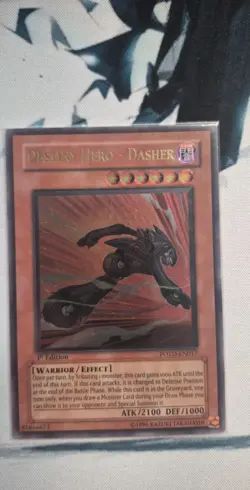 Yugioh Destiny HERO - Dasher - POTD-EN017 - 1st Edition - NM - Image 1
