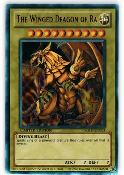 The Winged Dragon of Ra - YGLD-ENG03 - Ultra Rare - Limited Edition - Near Mint - Image 1