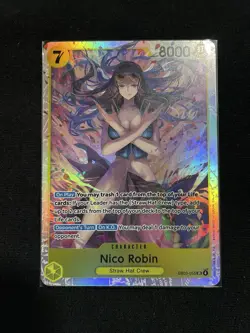 Nico Robin (055) EB03-055 Extra Booster: One Piece Heroines Edition Foil SR - Image 1